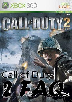 Box art for Call of Duty 2 FAQ