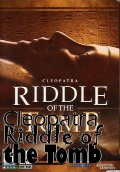 Box art for Cleopatra Riddle of the Tomb