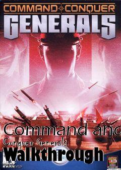 Box art for Command and Conquer Generals Walkthrough