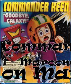 Box art for Commander Keen - Episode 1 - Marooned on Mars