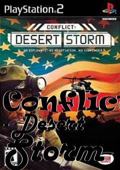 Box art for Conflict - Desert Storm