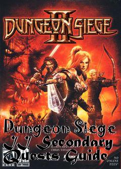 Box art for Dungeon Siege II Secondary Quests Guide
