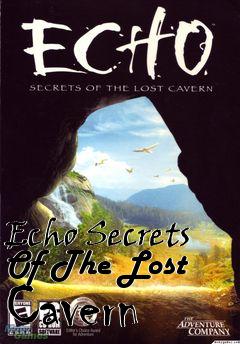 Box art for Echo Secrets Of The Lost Cavern