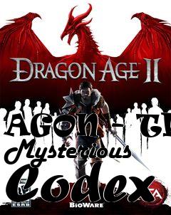 Box art for AGON - The Mysterious Codex