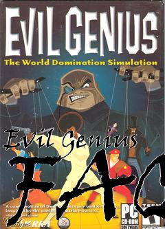 Box art for Evil Genius FAQ