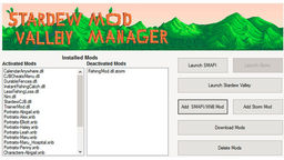 Stardew Valley Mod Manager v.3.1e mod screenshot
