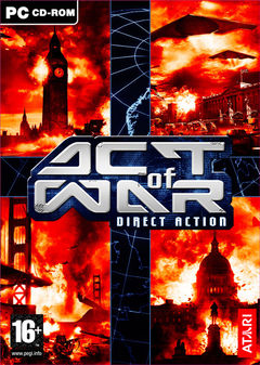Box art for Act Of War: Direct Action