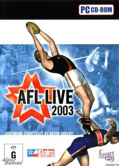 Box art for AFL Live 2003