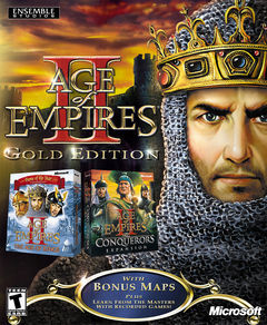 Box art for Age Of Empires: Gold Edition