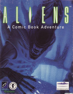 Box art for Aliens - A Comic Book Adventure