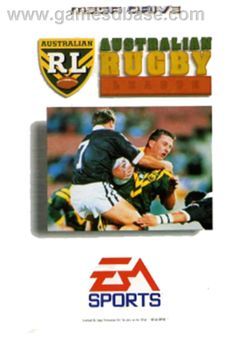 Box art for Australian Rugby League 96