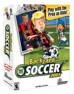 Box art for Backyard Soccer 2004