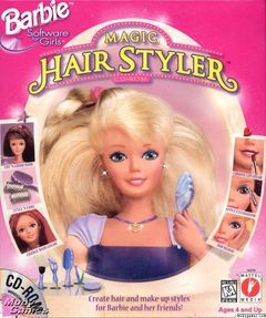 Box art for Barbie Magic Hair Styler