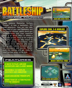 Box art for Battleship: Surface Thunder