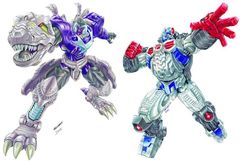 Box art for Beast Wars Transformers