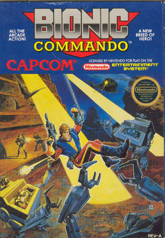 Box art for Bionic Commando