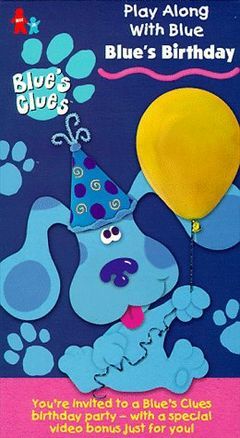 Box art for Blues Clues - Blues Birthday