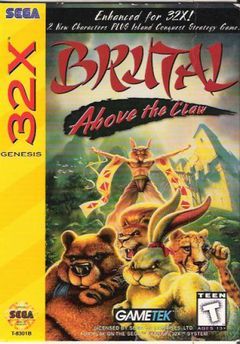 Box art for Brutal - Above The Claw