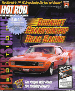 box art for Burnout - Championship Drag Racing Players Choice Edition