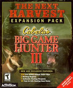 Box art for Cabelas Big Game Hunter 6: The Next Adventure