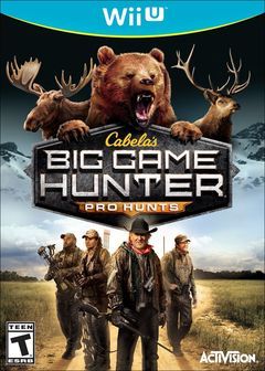 Box art for Cabelas Big Game Hunter: Pro Hunts