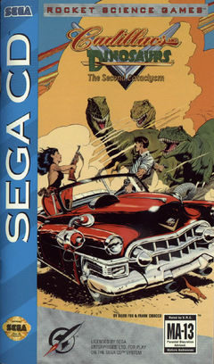 Box art for Cadillacs and Dinosaurs