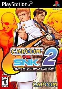 Box art for Capcom vs. SNK 2: Mark of the Millennium 2001