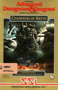 Box art for Champions of the Krynn