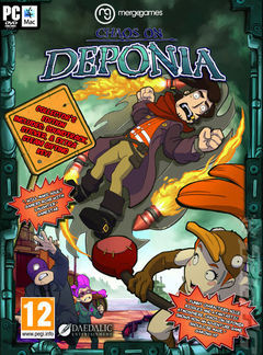 Box art for Chaos On Deponia