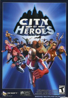 Box art for City of Heroes