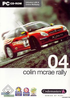 Box art for Colin McRae Rally 4