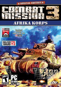 Box art for Combat Mission: Afrika Corps
