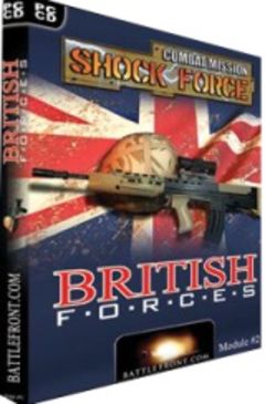 Box art for Combat Mission Shock Force British Forces