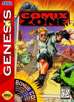 Box art for Comix Zone