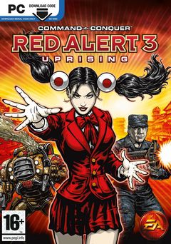 Box art for Command and Conquer: Red Alert 3: Uprising