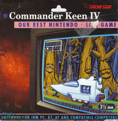 box art for Commander Keen 4 - Secret Of The Oracle