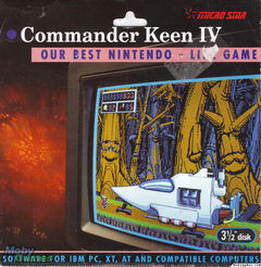 Box art for Commander Keen 4 - Secret Of The Oracle