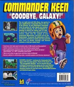 Box art for Commander Keen - Goodbye Galaxy