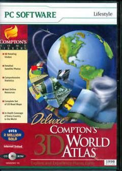 Box art for Comptons Deluxe 3D Atlas 98