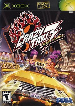 Box art for Crazy Taxi 3 - High Roller