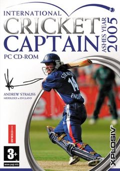 Box art for Cricket Captain Ashes Year 2005