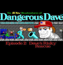 Box art for Dangerous Daves Risky Rescue