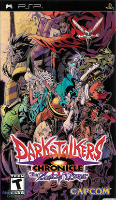 Box art for Darkstalkers Chronicle: The Chaos Tower