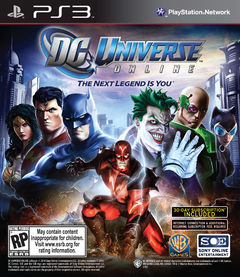 Box art for DC Universe Online