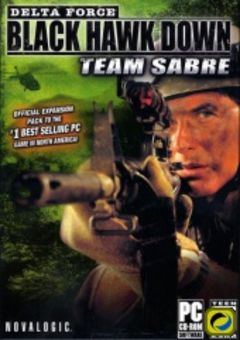 Box art for Delta Force: Black Hawk Down - Team Sabre