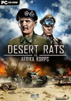 Box art for Desert Rats vs. Afrika Korps