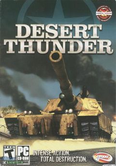 Box art for Desert Thunder