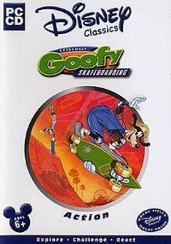 Box art for Disneys Extremely Goofy Skateboarding