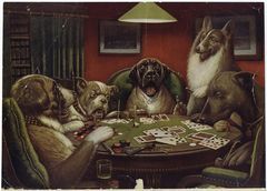 Box art for Dogs Playing Poker