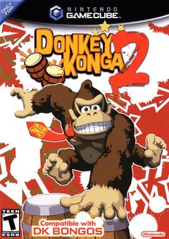 Box art for Donkey Konga 2